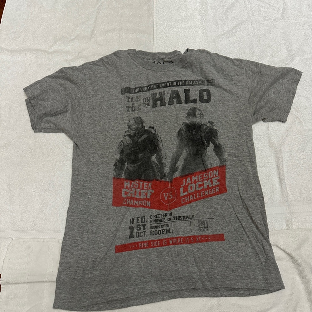 Gray Halo Graphic T-Shirt